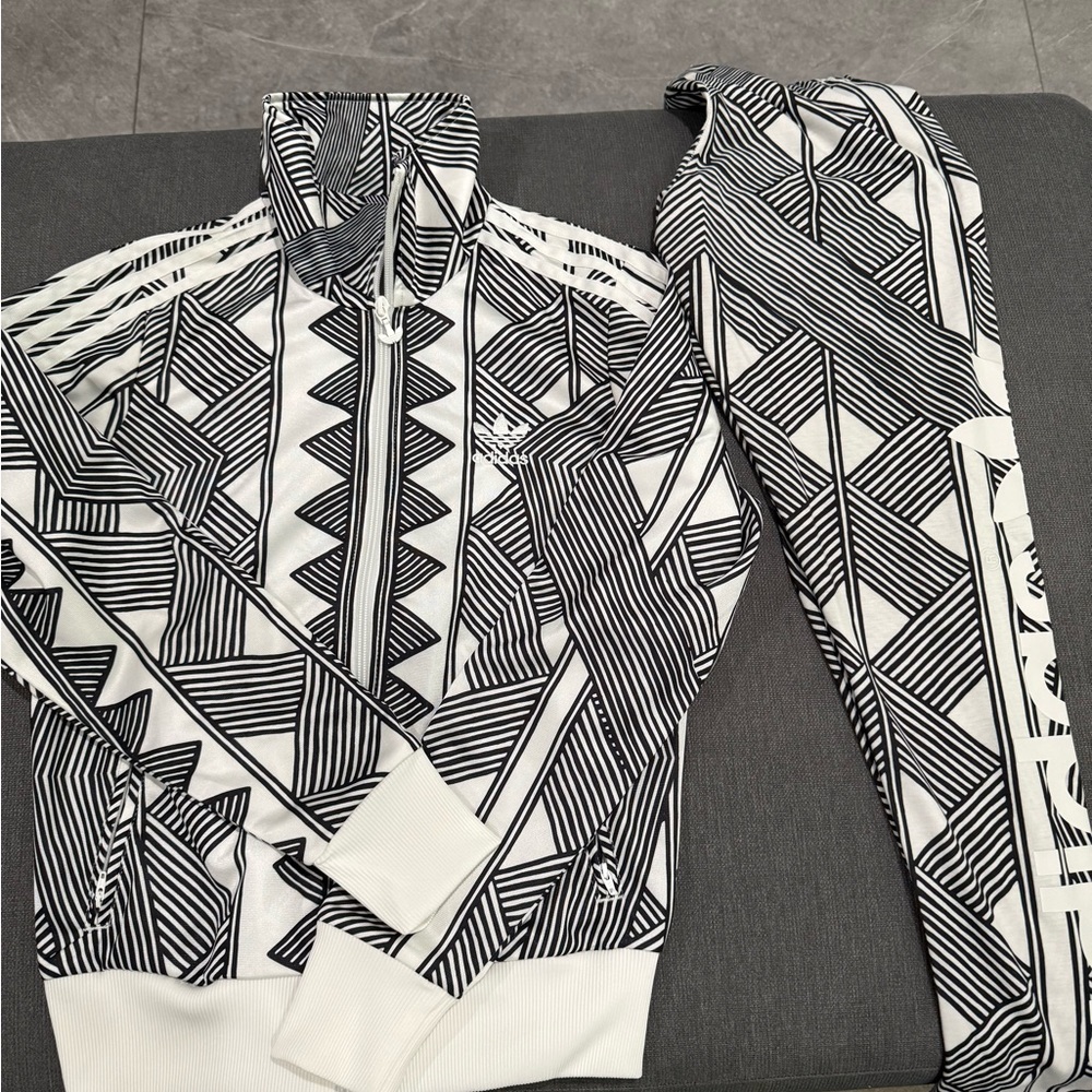 Adidas Originals Firebird Tracksuit - Black & White